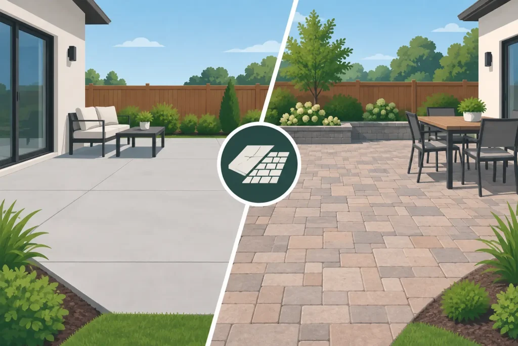 Concrete Versus Paver Patios: Which Fits?