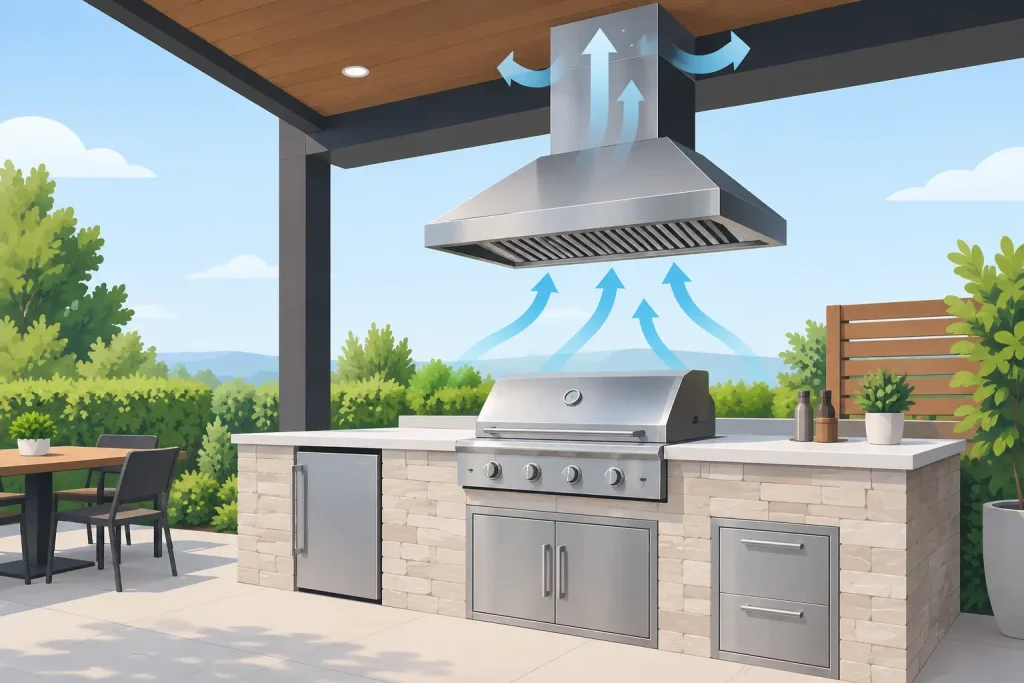 How to Plan Outdoor Kitchen Ventilation Right