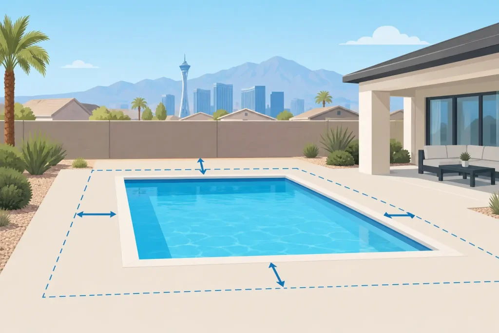 Pool Setback Requirements for Las Vegas Homes