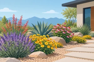 Can Xeriscapes Include Flowers? Absolutely.