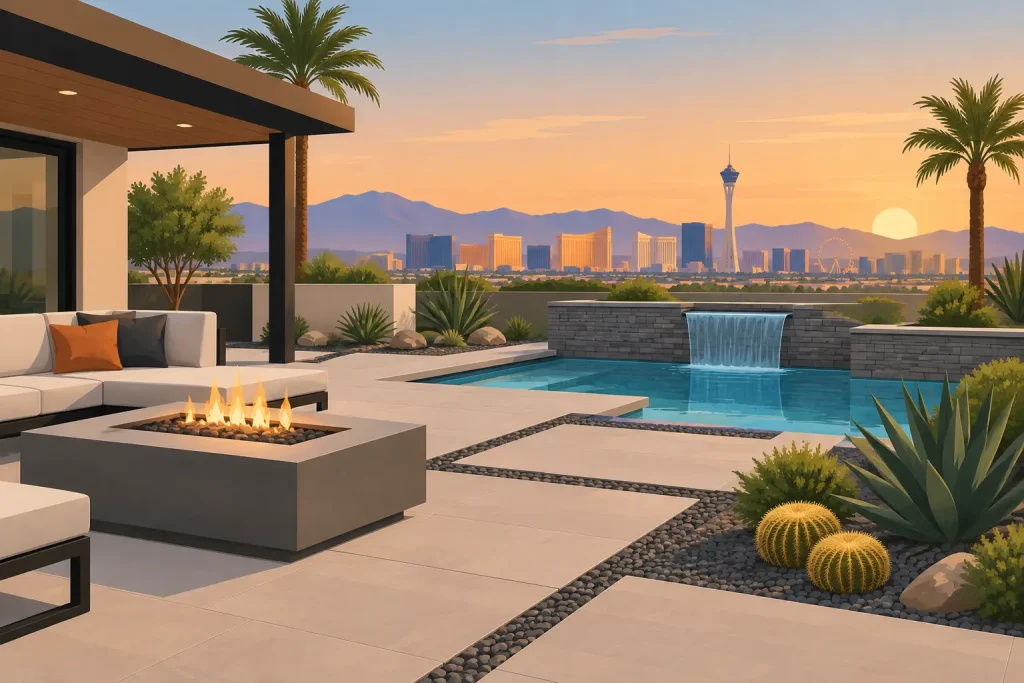 Hardscape Trends Shaping Las Vegas Outdoor Living